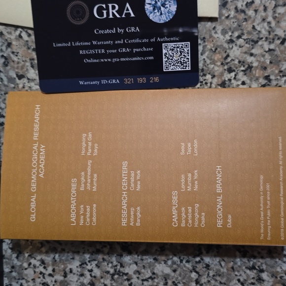 NIB/NWOT Beam and Bask 2 Carat Moissanite Necklace - Picture 13 of 13